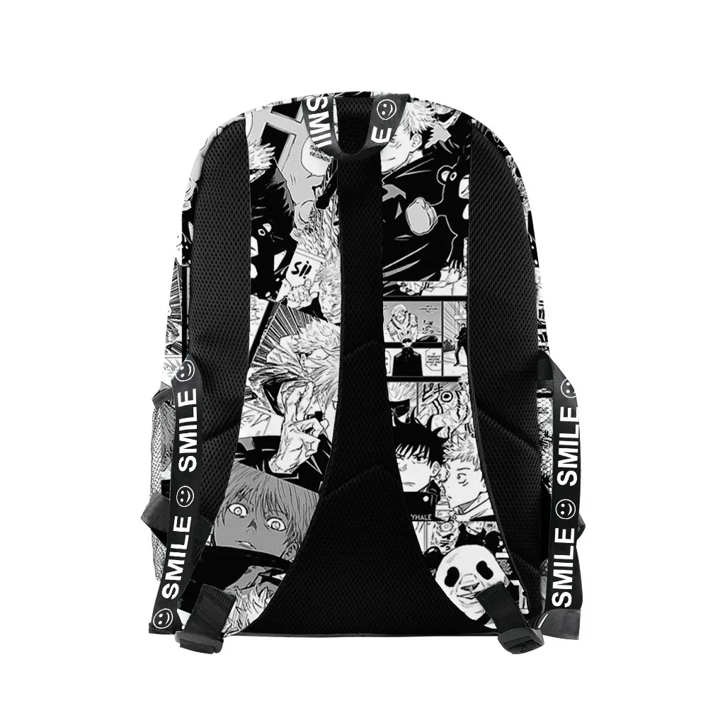 anime satoru gojo école sac à dos sac à dos pour ordinateur portable garçons filles adolescents sac d'école sac de voyage mochila sac à bandoulière
