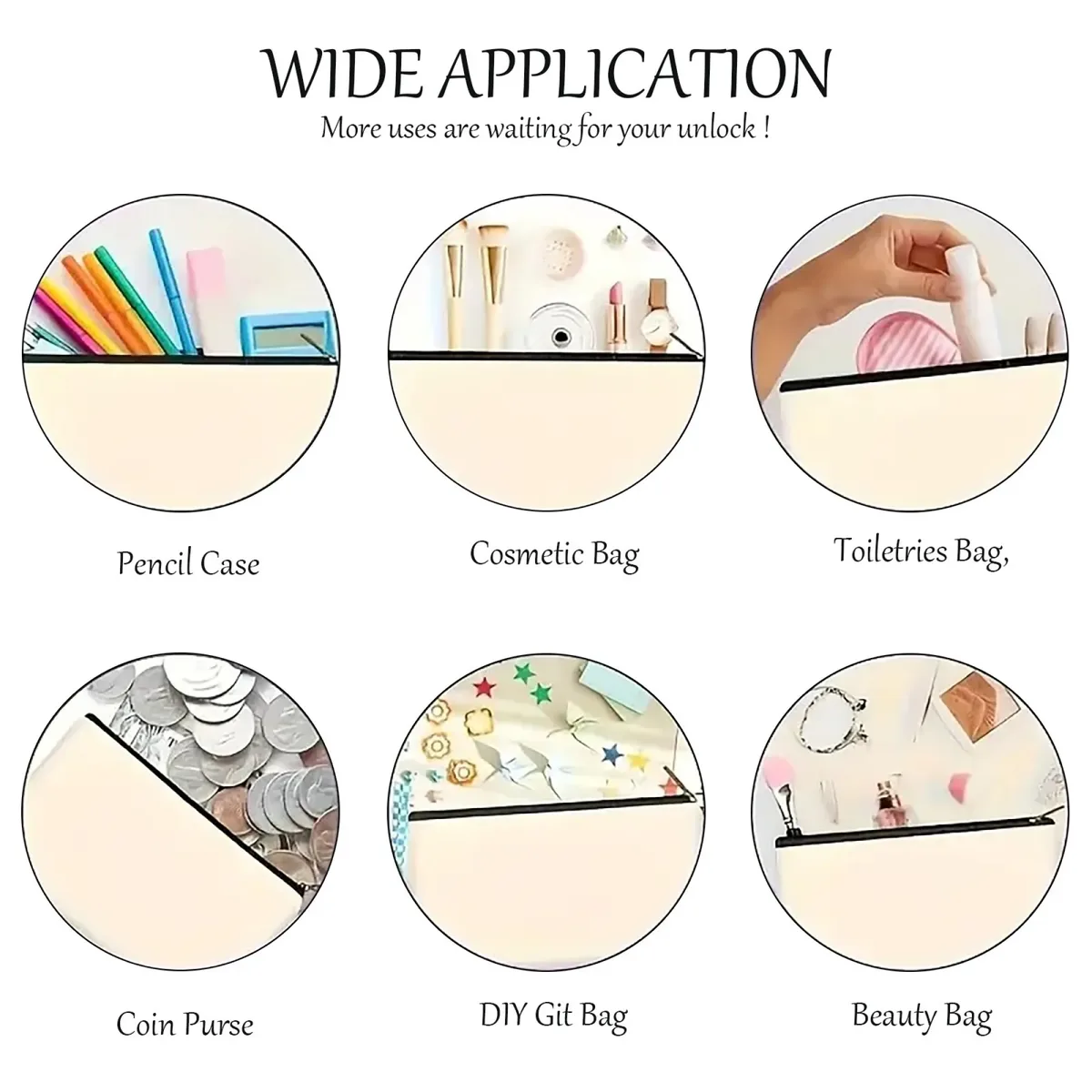 fille avec cheveux bouclés dans un chapeau trousse de maquillage trousse à cosmétiques portable légère avec fermeture à glissière idéale pour les femmes cadeaux de noël
