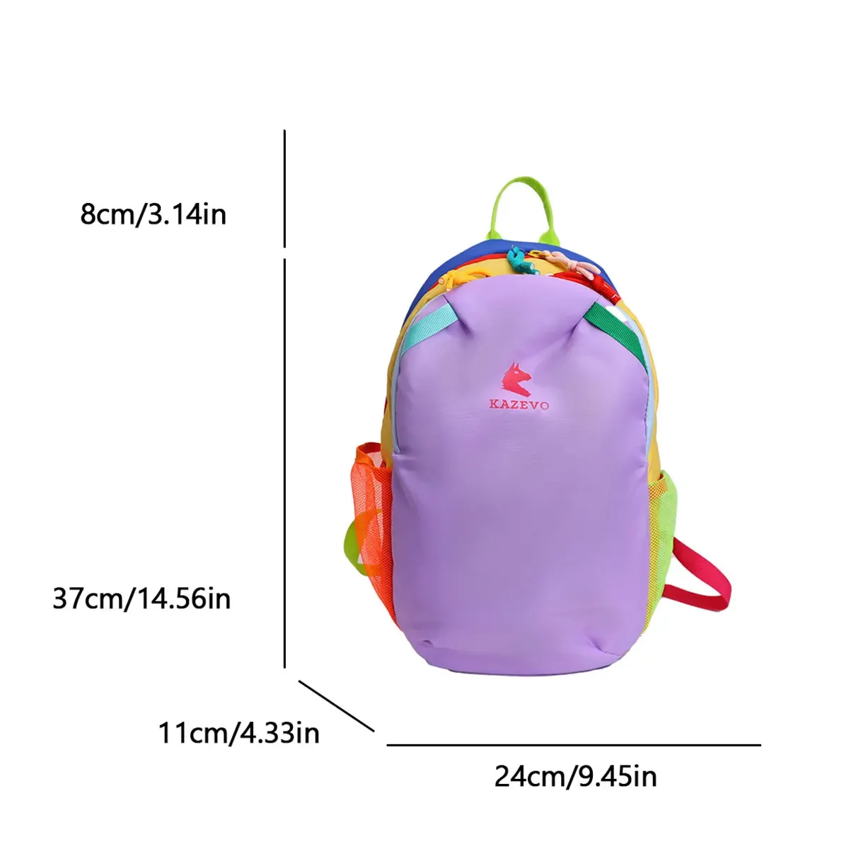 sac à dos de sport tendance style dopamine, en nylon léger, grande capacité, décontracté, pour la randonnée et l'alpinisme