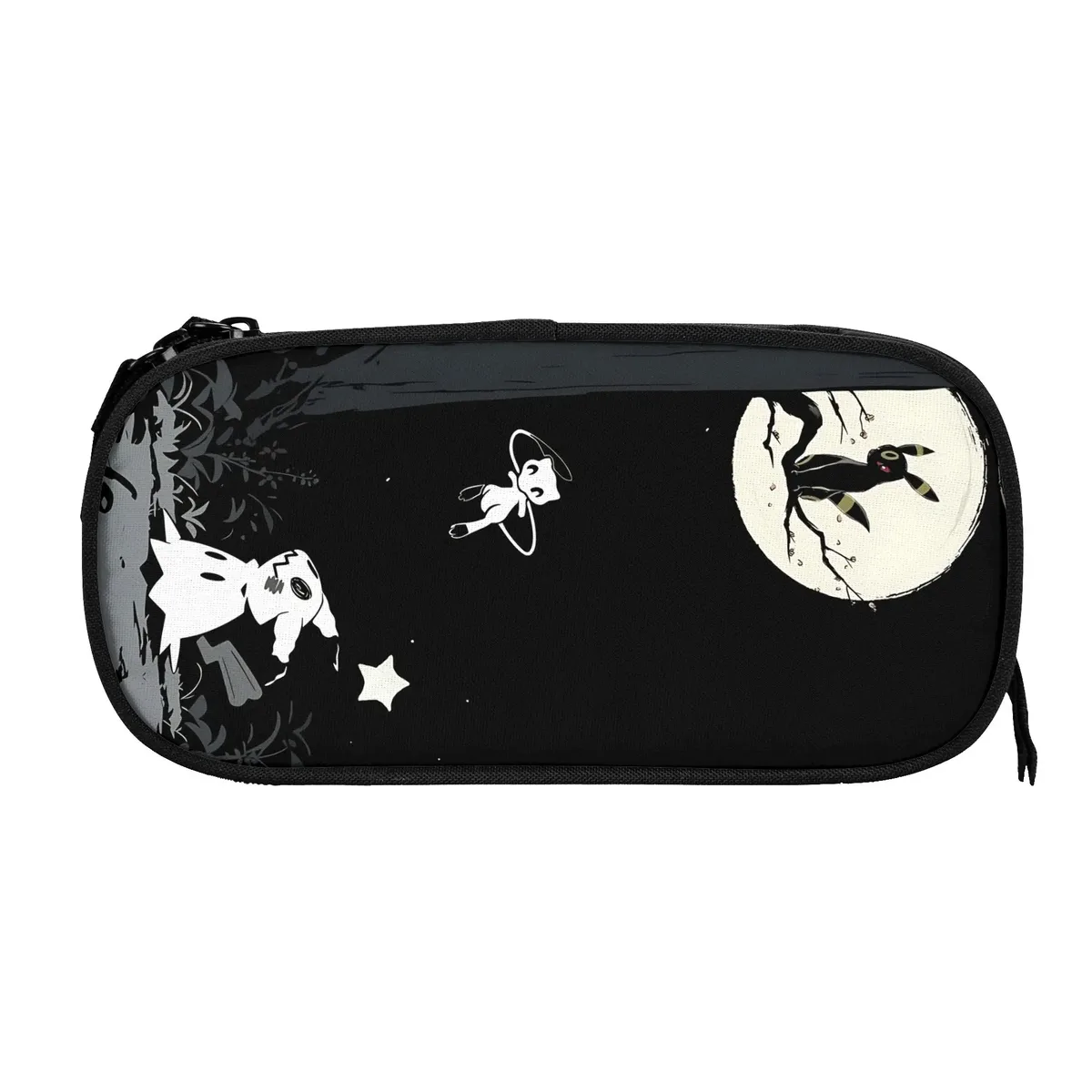 sacs personnalisés à grande capacité mimikyu pokémon halloween pour enfants, trousse scolaire pour garçons et filles.