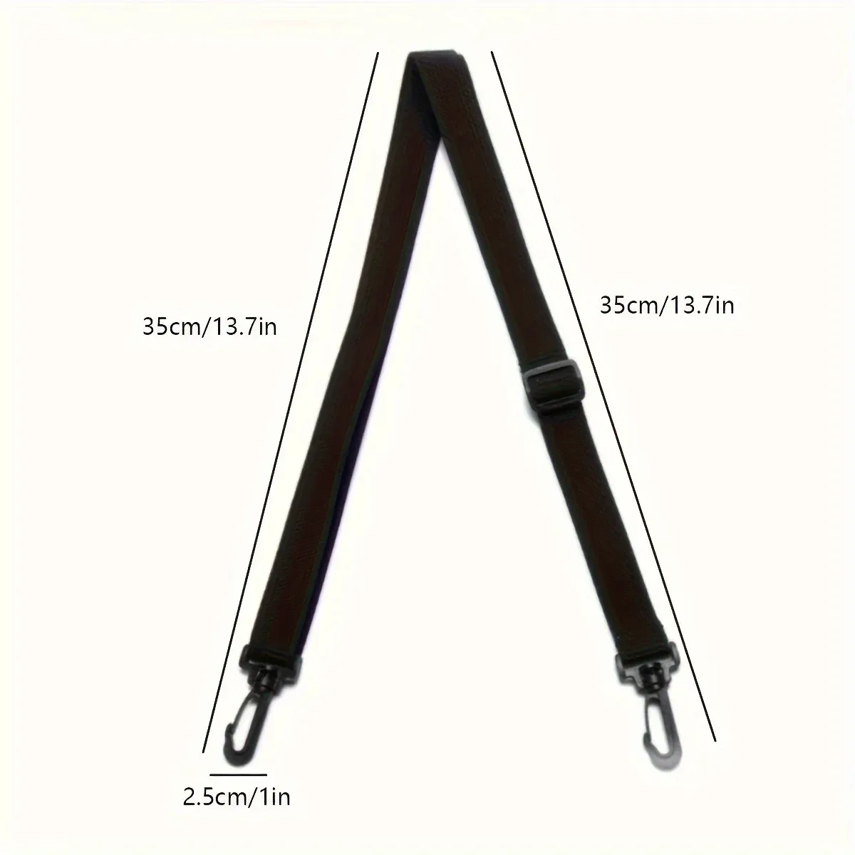 nouvelle sangle de remplacement noire longue et réglable pour sac à bandoulière, accessoire détachable pour sacs messager