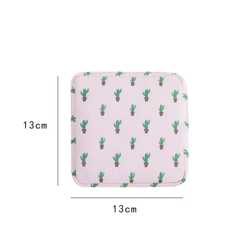 1 pièce trousse de toilette et de maquillage pour femme, mignonne et tendance, indispensable pour le voyage, pour rouges à lèvres, serviettes hygiéniques et autres articles de toilette