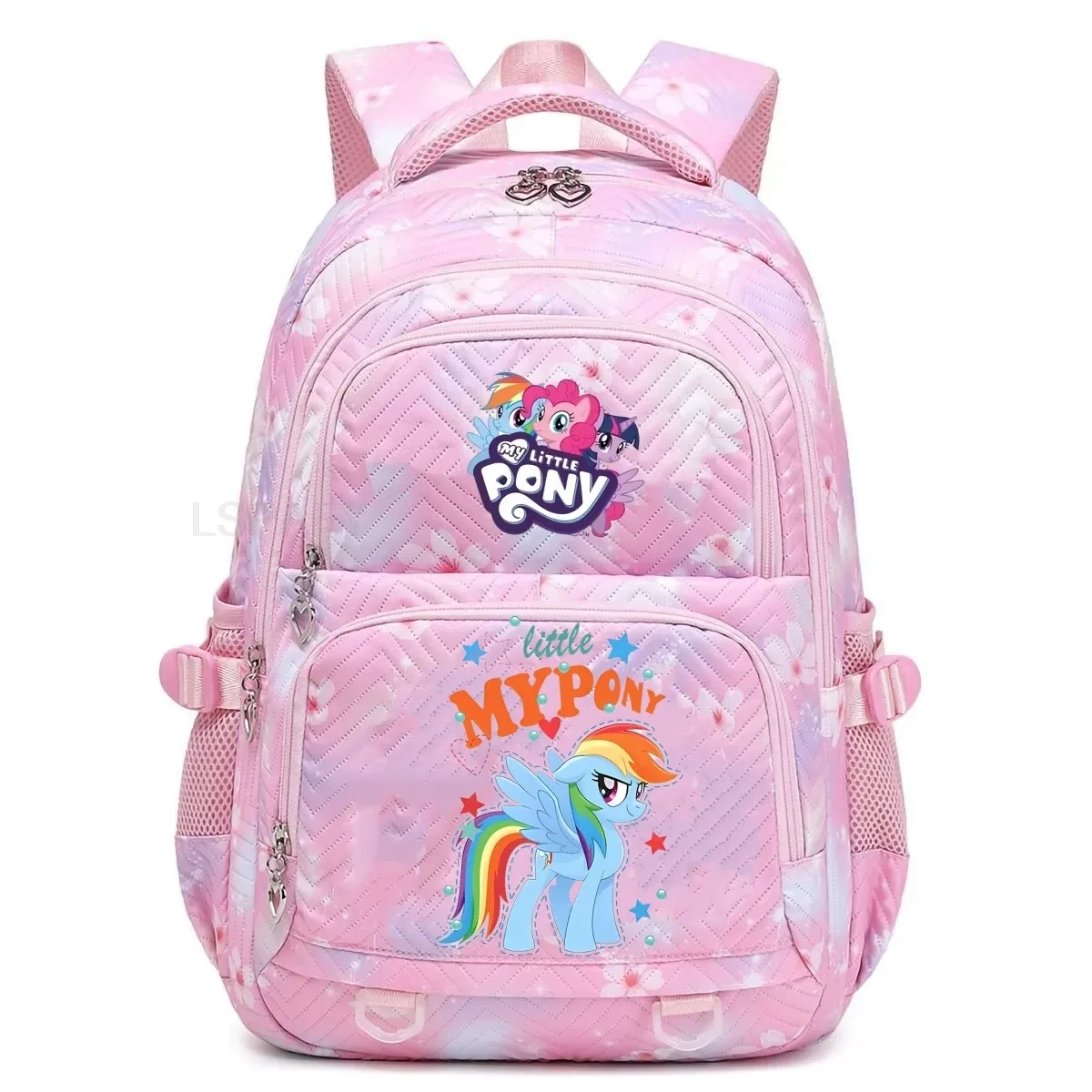 sacs d'école my little pony pour filles et garçons, sacs à dos pour étudiants et adolescents, sac à dos pour ordinateur portable, cadeau d'anniversaire, sacs à dos décontractés à carreaux pour femmes, pour les voyages