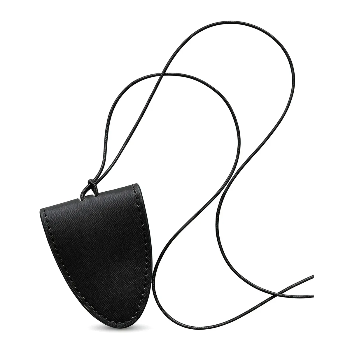 sac de rangement portable en cuir pu à suspendre autour du cou pour lunettes, chaîne anti-perte, étui de voyage pour lunettes de soleil pour hommes et femmes