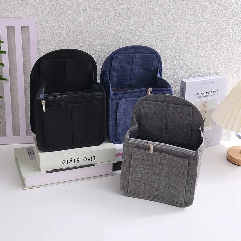 organisateur de sac à dos suspendu avec plusieurs poches pour sac de voyage