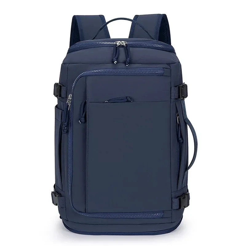 sac à dos de voyage grande capacité unisexe, léger, multifonctionnel, sacoche pour ordinateur, sac à bandoulière décontracté en pvc imperméable