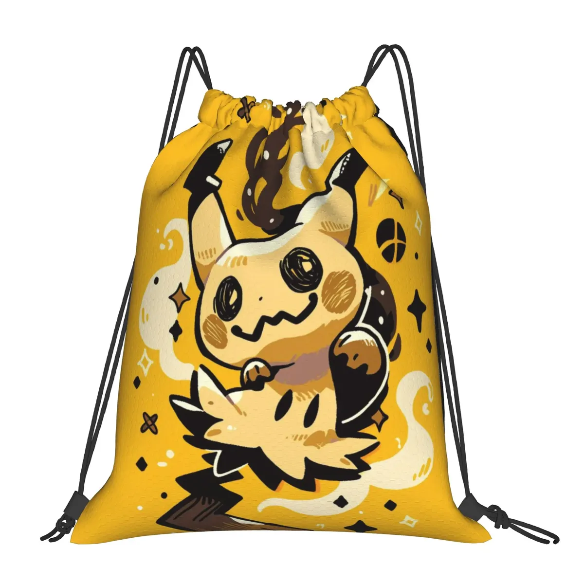 pochette de voyage pokemon kawaii, sacs à cordon, sacs de rangement pour chaussures de sport, sacs de rangement pour vêtements, sac à dos portable multifonction pour adolescents
