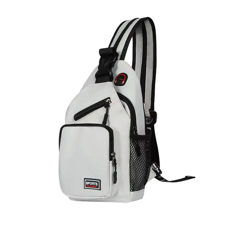 sac à dos convertible pour femme, sac bandoulière, sac de poitrine avec plusieurs poches, porte-bouteilles pour les voyages, la marche et l'usage quotidien