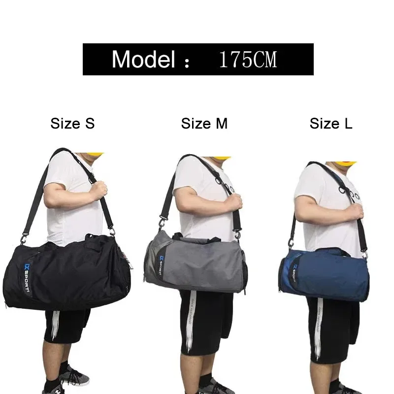 sac de voyage avec compartiment à chaussures indépendant, séparation sec/humide, sac à main, sac de sport, sac de gym, sac bandoulière, sac de bagages