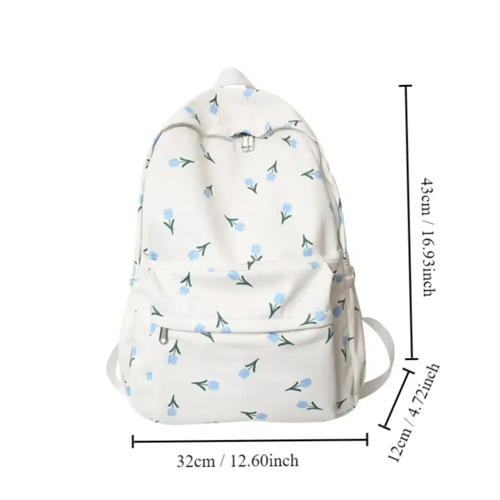 sac à dos tendance en nylon imperméable pour femmes, sac à bandoulière antivol décontracté de grande capacité, sac d'école pour adolescents, sac à dos de voyage