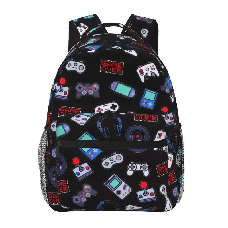 sacs à dos pour manettes de jeu pour garçons/filles, meilleurs cadeaux pour enfants, sacs pour ordinateur portable à dessin animé 2d, cartable pour adolescents, loisirs en plein air