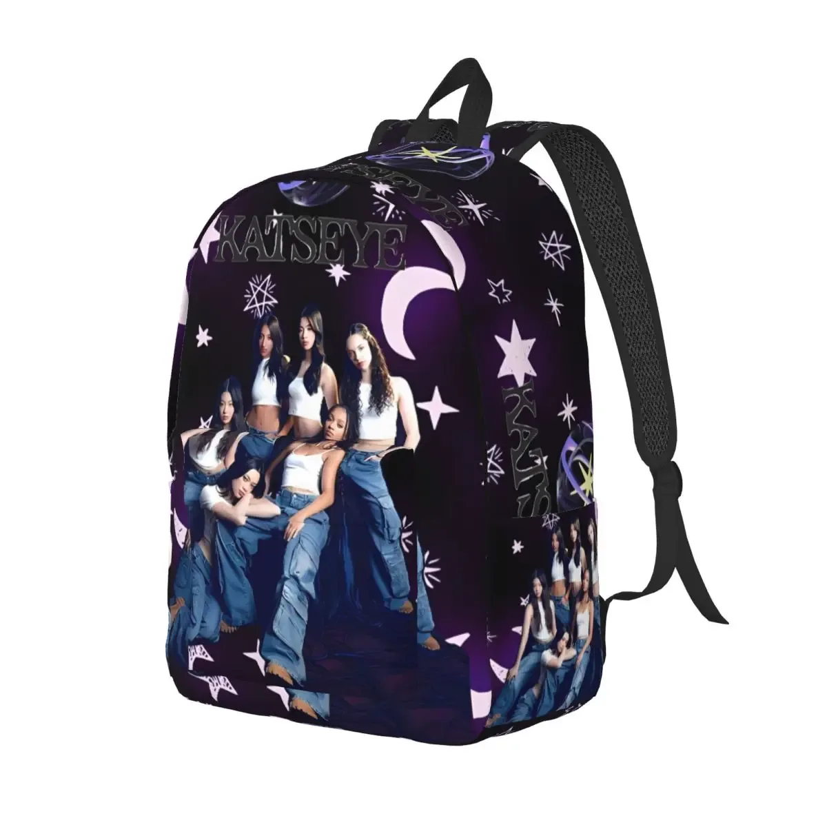 katseye sac à dos pour hommes femmes adolescent étudiant randonnée voyage sac à dos collège sacs en toile en plein air