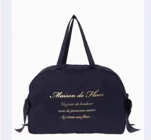sac de voyage décontracté de style japonais avec nministériels d papillon, bagage portable de grande capacité pour yoga, nouvelle collection printemps et été