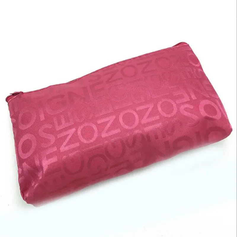 trousse de maquillage fille avec imprimé cœur et lettres, sac de rangement pour articles de toilette, organisateur de maquillage, trousse de beauté