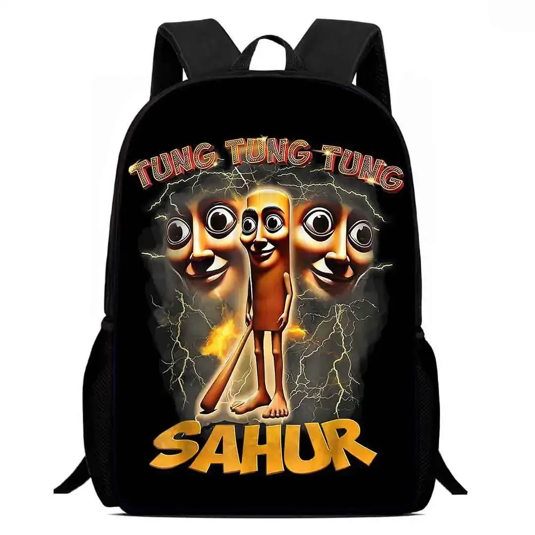 sac à dos pour enfants de vente chaude, sac à dos d'école primaire de dessin animé tung tung sahur ettralala, sacs à dos