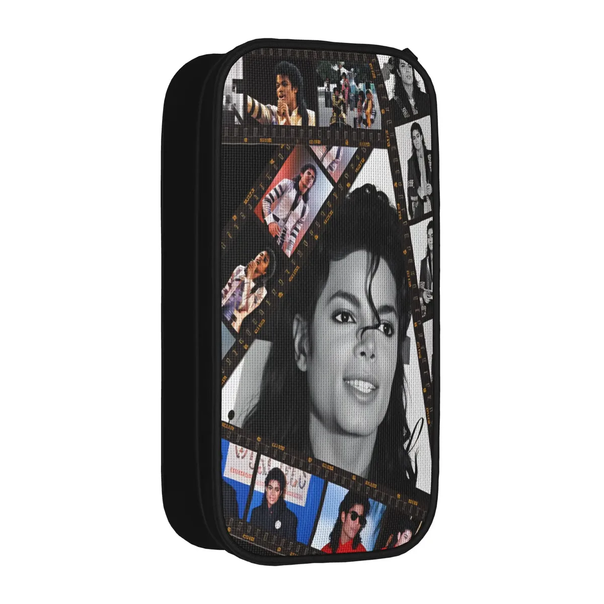 michael mj – trousse à crayons en toile pour filles et garçons, jolie trousse à crayons pour l'école, fournitures scolaires