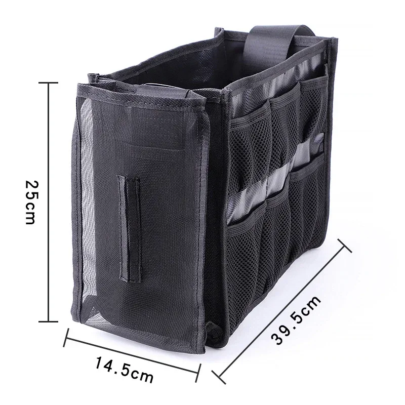 trousse de maquillage professionnelle, trousse à cosmétiques d'artiste, sac à main lancé, noir, portable, kits de maquillage de voyage, evalu2024