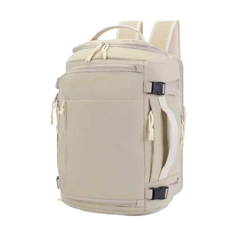 sac de sport grande capacité avec compartiment à chaussures indépendant, sac à dos de voyage pour affaires en tissu oxford, unisexe