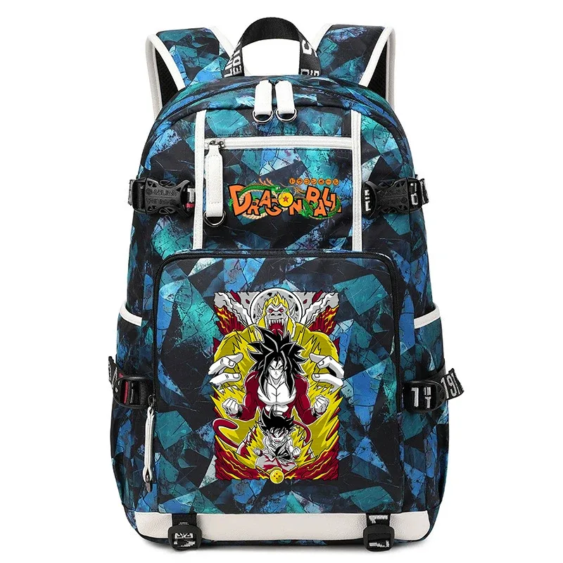 sac à dos d'école imprimé dragon ball z, sac à dos de voyage de grande capacité pour enfants et adolescents