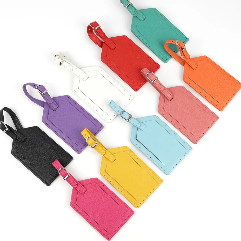 étiquette de bagage personnalisée pour valise de voyage, nom et adresse, porte-étiquette de bagage, étiquettes d'embarquement portables, accessoires de voyage