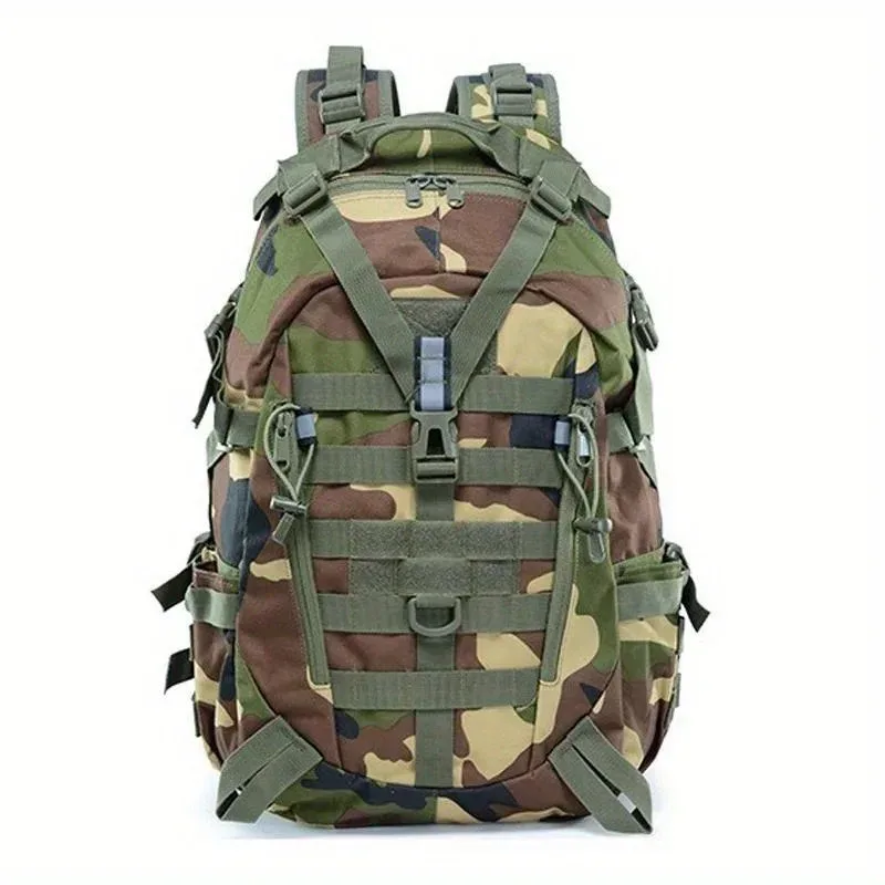 40l sac à dos tactique pour hommes camping randonnée sacs à dos réfléchissant sacs de voyage en plein air survie molle escalade sac à dos