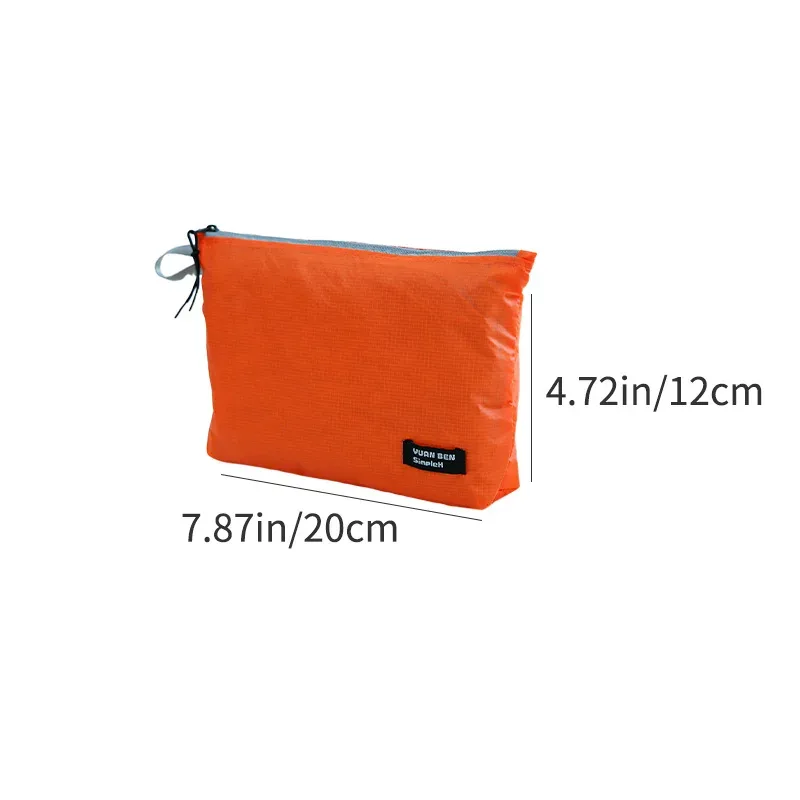 sac de rangement de voyage imperméable, sac de toilette portable de grande capacité pour les voyages d'affaires, sac organisateur de documents divers