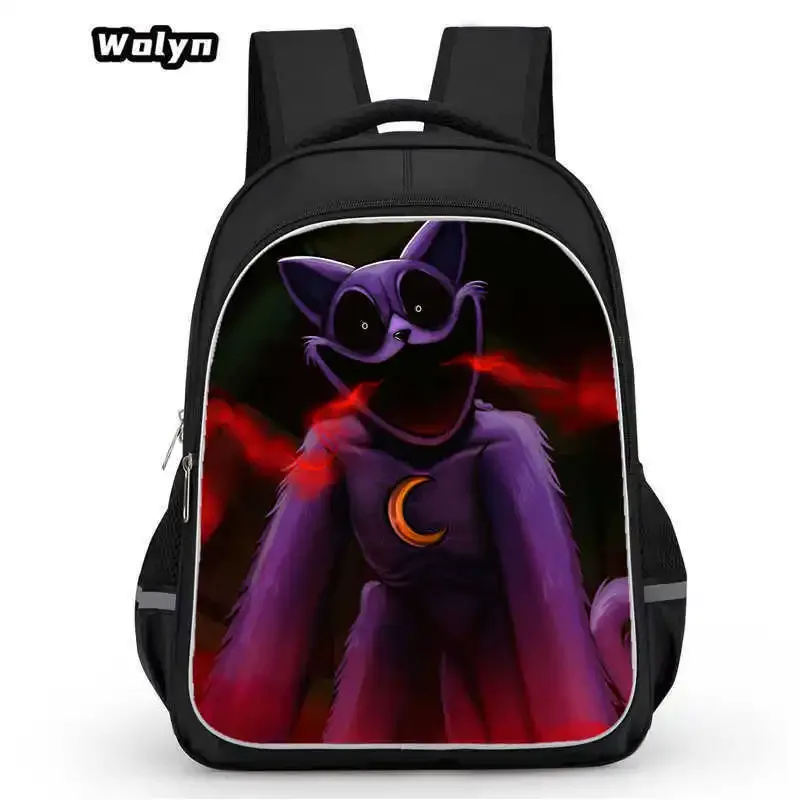 sac à dos smiling critters pour enfants, cartable double couche, cadeau d'anniversaire, sacs d'ordinateur pour étudiants