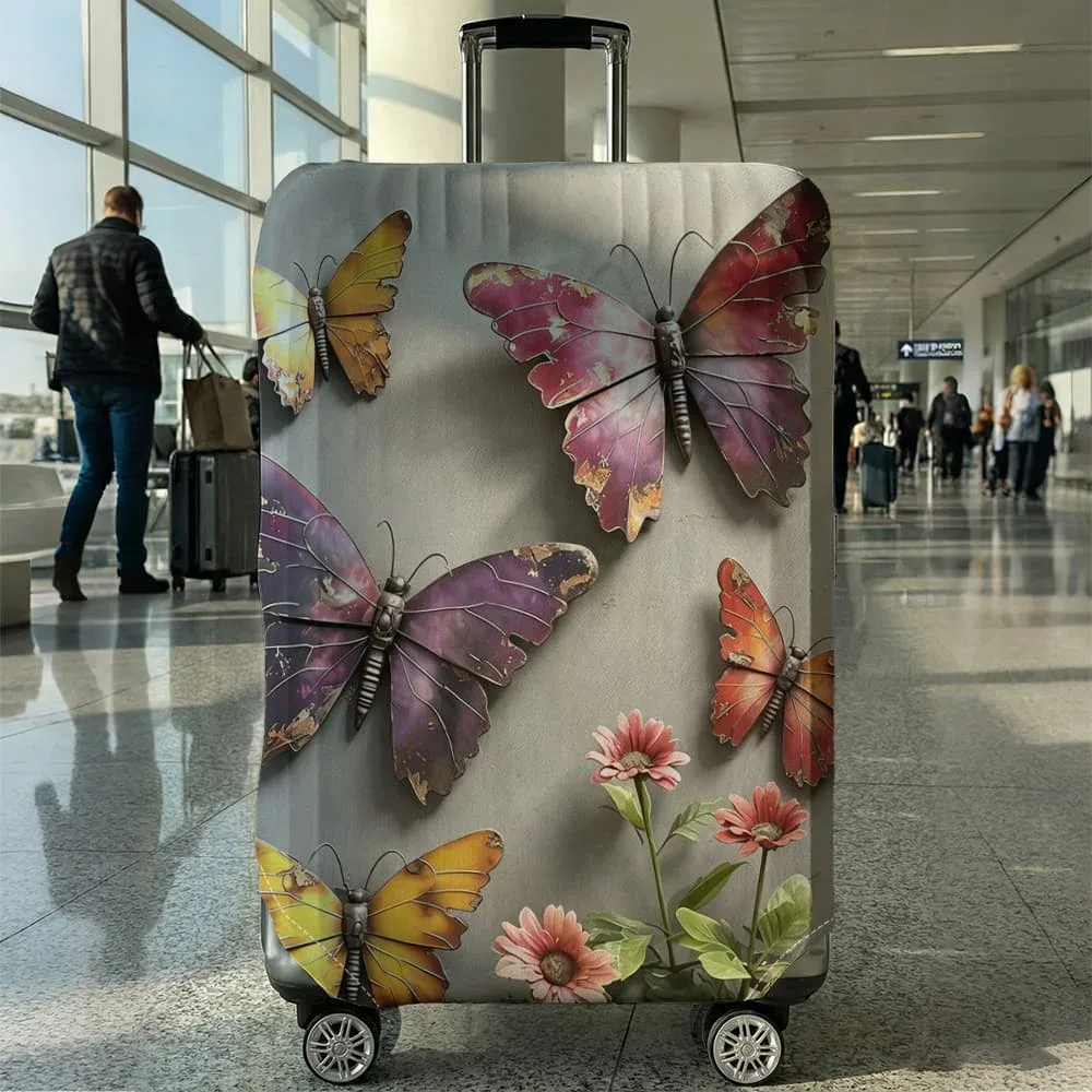 housse de protection pour bagages, élastique, imperméable, anti-poussière, pour valise de 18 à 32 pouces, accessoires de voyage