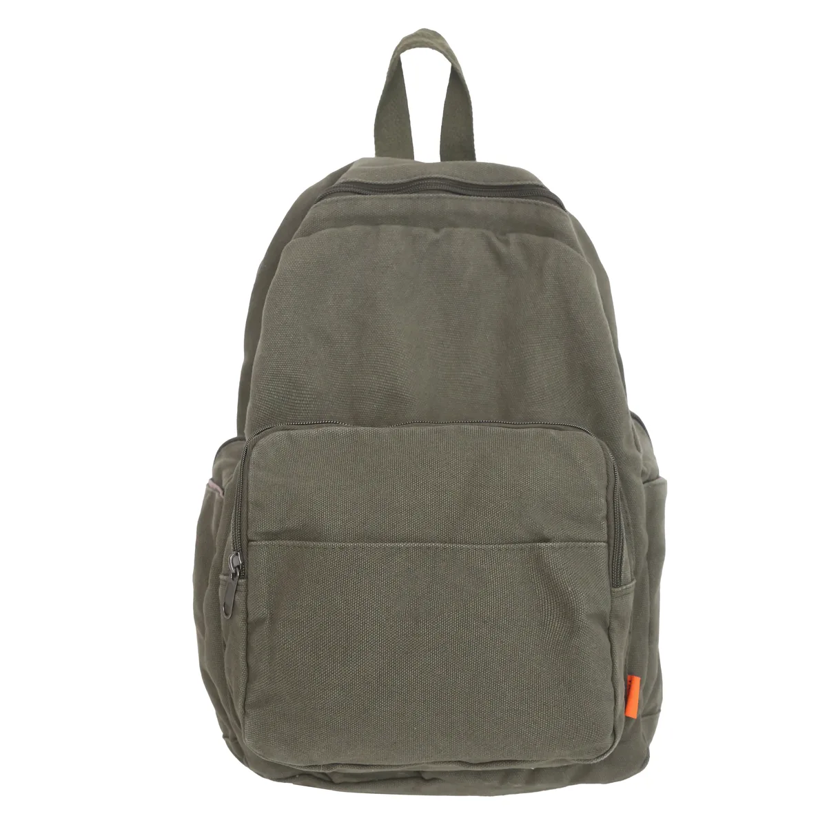 Sacs à dos en toile monochromes pour femmes, sacs d'école simples classiques, cartables de gril de style coréen, forfaits de voyage en tissu unisexe, 100% coton