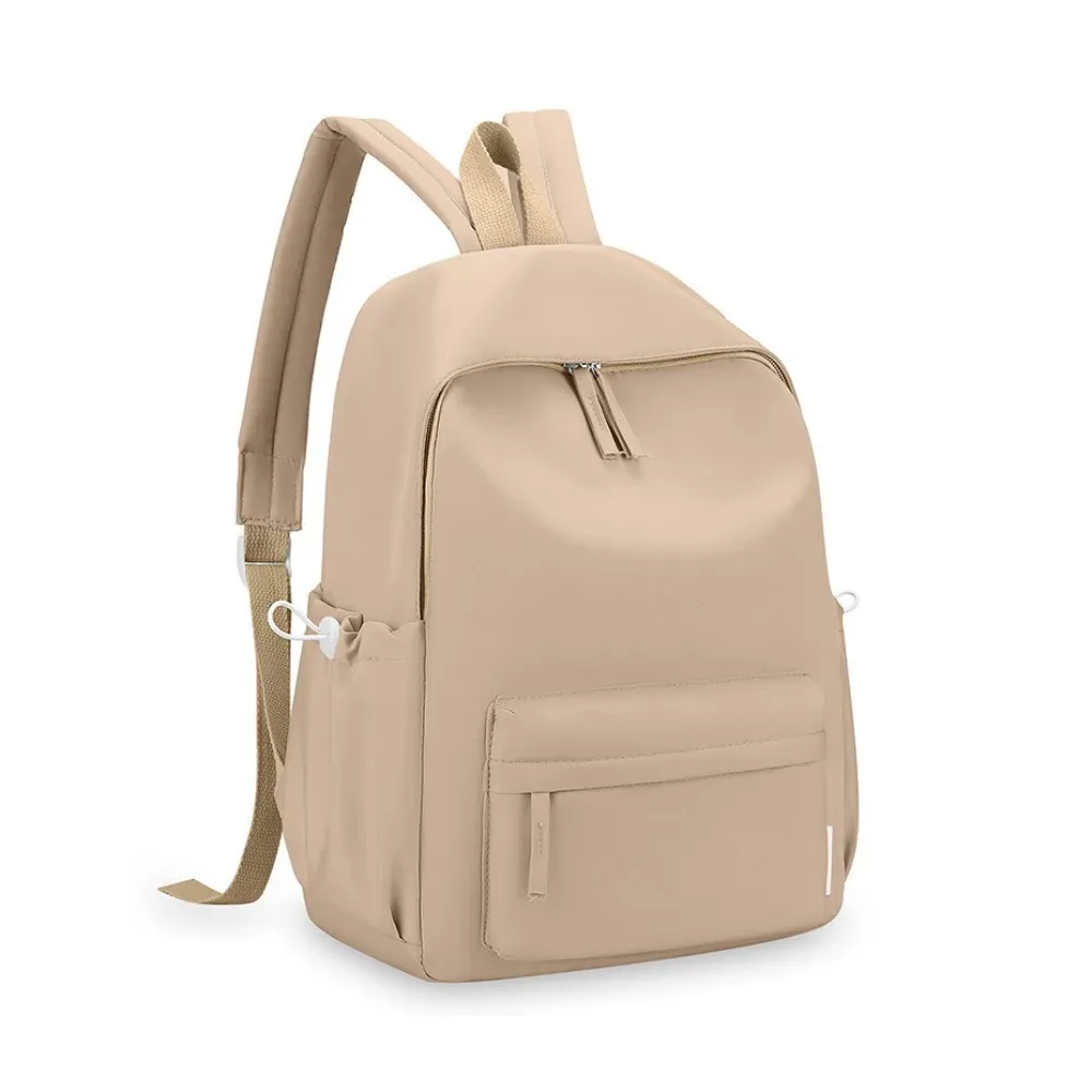 sac à dos portable de petite taille, couleur unie, style coréen, sac à main, sac à bandoulière pour étudiant, sac à dos décontracté de couleur unie pour homme