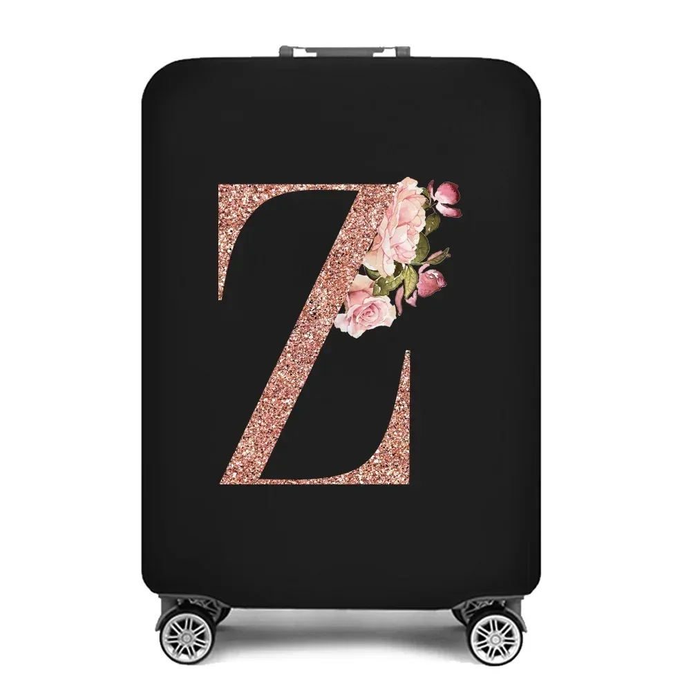 housses de protection pour bagages extensibles 18-32, housse de protection pour valise de voyage, série or rose, housses anti-poussière, organisateur de voyage