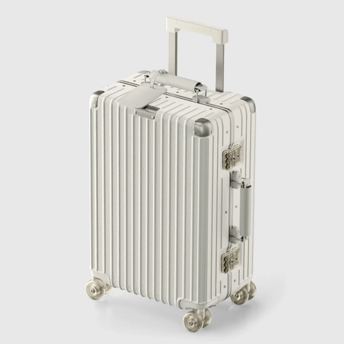 valise 20/24/28 pouces de haute qualité en pc rigide avec cadre en aluminium, roulettes pivotantes, serrure tsa, sac de voyage à roulettes