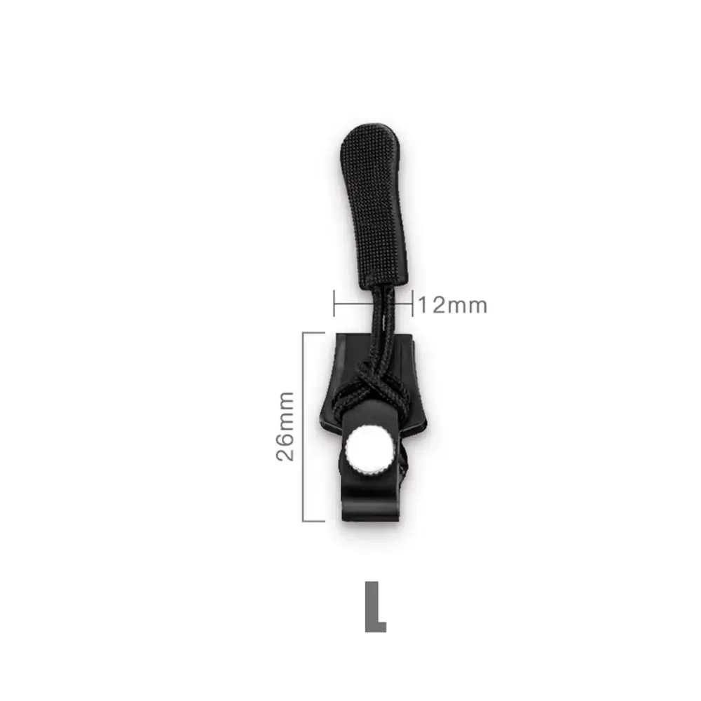 kit de réparation de fermetures éclair de 3 tailles différentes, boucle de remplacement amovible, tirette de fermeture éclair instantanée, outils de couture en métal