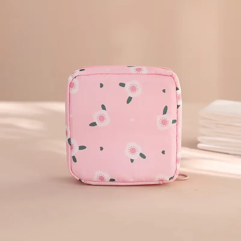 sac de rangement étanche, grande capacité, mignon, portable, adapté au stockage de cosmétiques, écouteurs, câbles de données, sanitaire