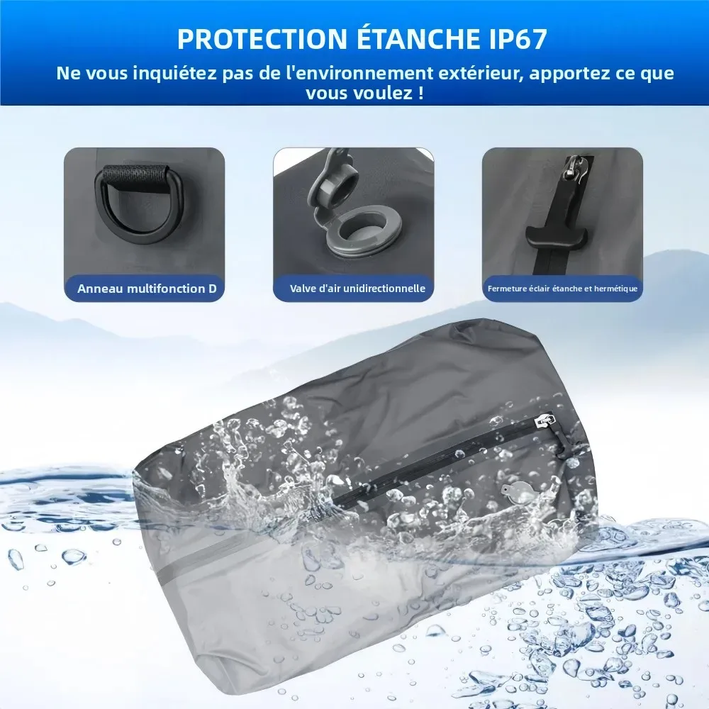 sacs de compression pour accessoires de voyage, sacs de rangement sous vide pour vêtements, sacs réutilisables pour valises, sacs d'emballage pour vêtements, économiseurs d'espace