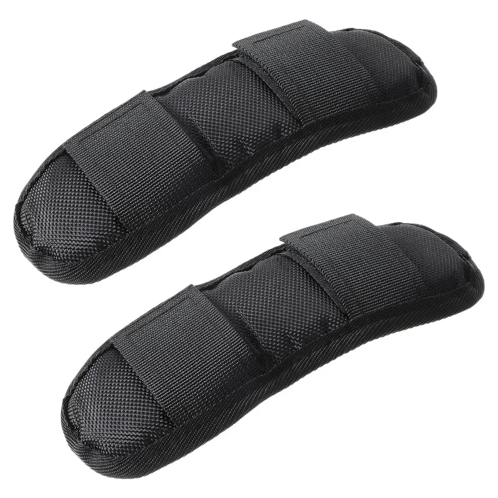 1 paire de coussin de sac à bandoulière universel, respirant, extra épais, coussin de sangle de bagage amovible, absorption des chocs