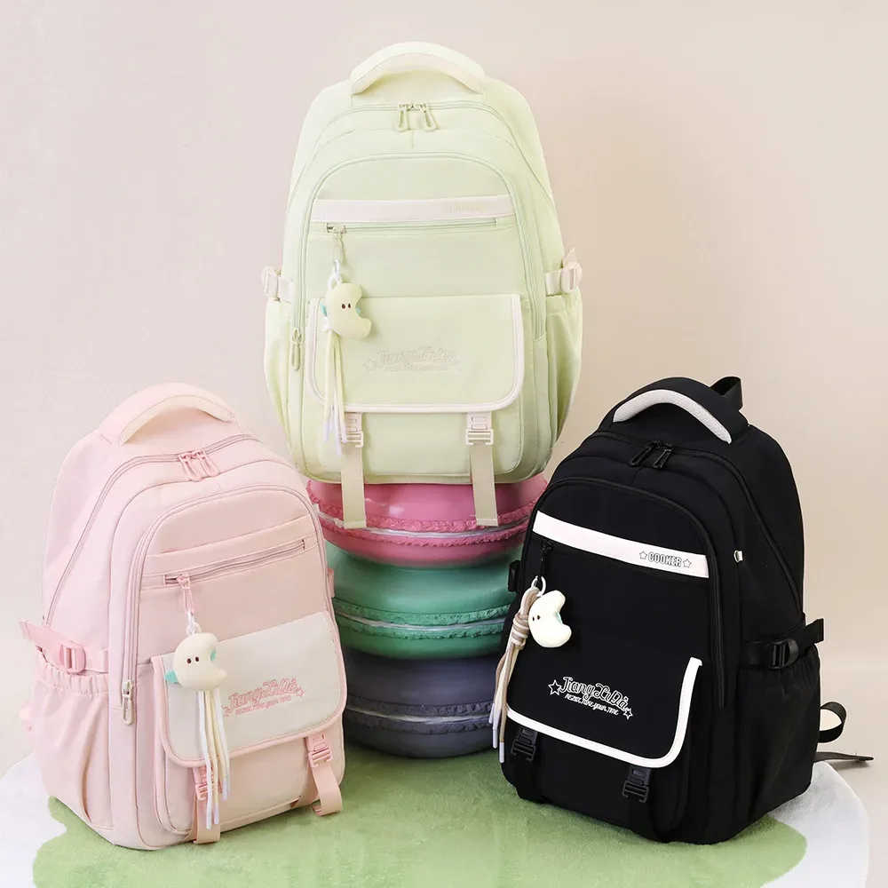 sac à dos scolaire tendance pour filles, sacs d'école pour adolescentes, sac à dos pour ordinateur portable, sac à dos de voyage décontracté, sac à livres, cartable pour enfants, imperméable