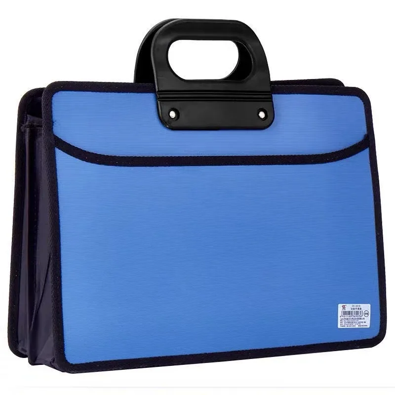 sac à documents portable a4 de grande capacité, sacs d'information pour documents de bureau, porte-documents à pois, sac d'affaires promotionnel