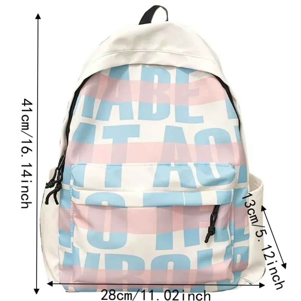 sac à dos de voyage spacieux à grande capacité, multi-poches, durable, léger, avec bretelles confortables, sac à dos scolaire tendance