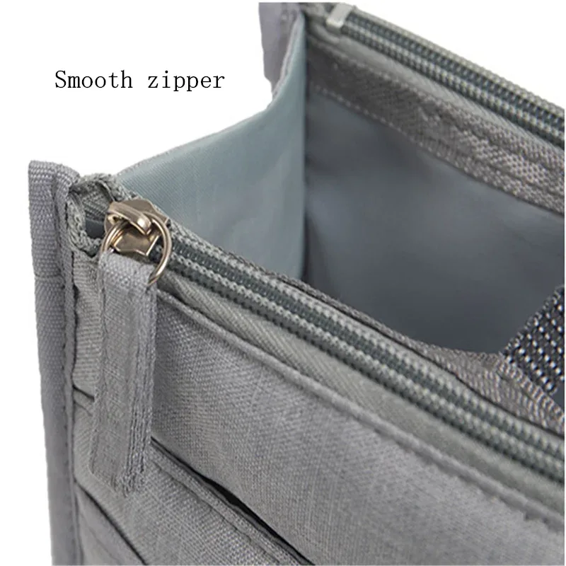 insérer sac organisateur maquillage sac à main organisateur voyage sac à main intérieur portable sacs à cosmétiques femmes fourre-tout adapté diverses marques sacs