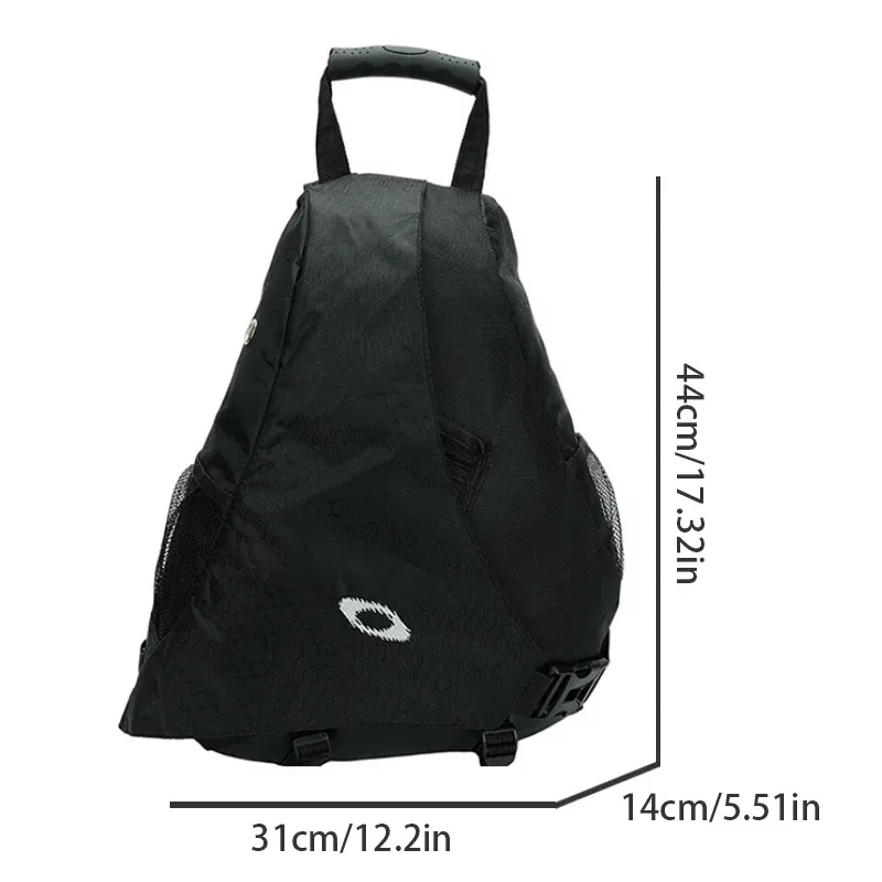 sac de poitrine de grande capacité, sacs à bandoulière latéraux de grande capacité avec plusieurs poches, adapté aux sports de plein air, aux voyages et au cycl