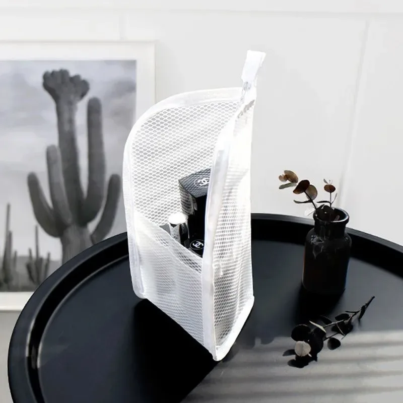 sac à cosmétiques en maille eva pour femmes, sac de rangement de voyage, organisateur de maquillage, pochette de maquillage portable, petite et grande trousse de toilette, étui de beauté