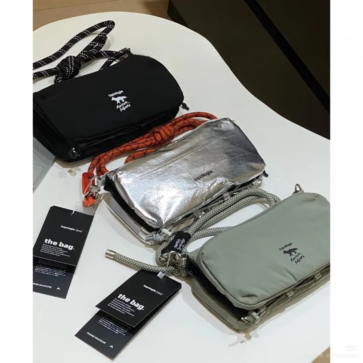 sac de sport imperméable topolo, nouveau sac à bandoulière léger assorti pour hommes et femmes
