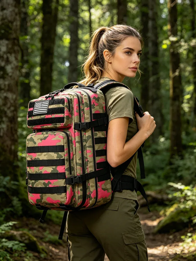sac à dos tactique militaire elite 30l/50l, résistant à l'usure, durable, molle, sac de survie 3 jours, sac à 