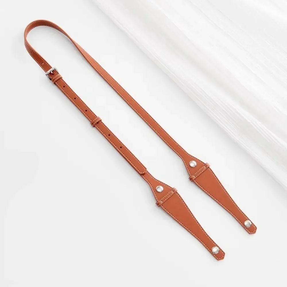 sangle d'épaule extensible en cuir pu 108-137 cm, sangle de remplacement détachable pour sacs à main goyard bowling 25 et trousse de toilette