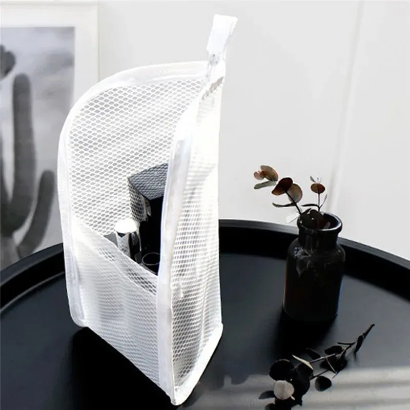 Sac à cosmétiques en maille EVA pour femmes, sac de rangement de voyage, organisateur de maquillage, pochette de maquillage portable, petite et grande trousse de toilette, étui de beauté