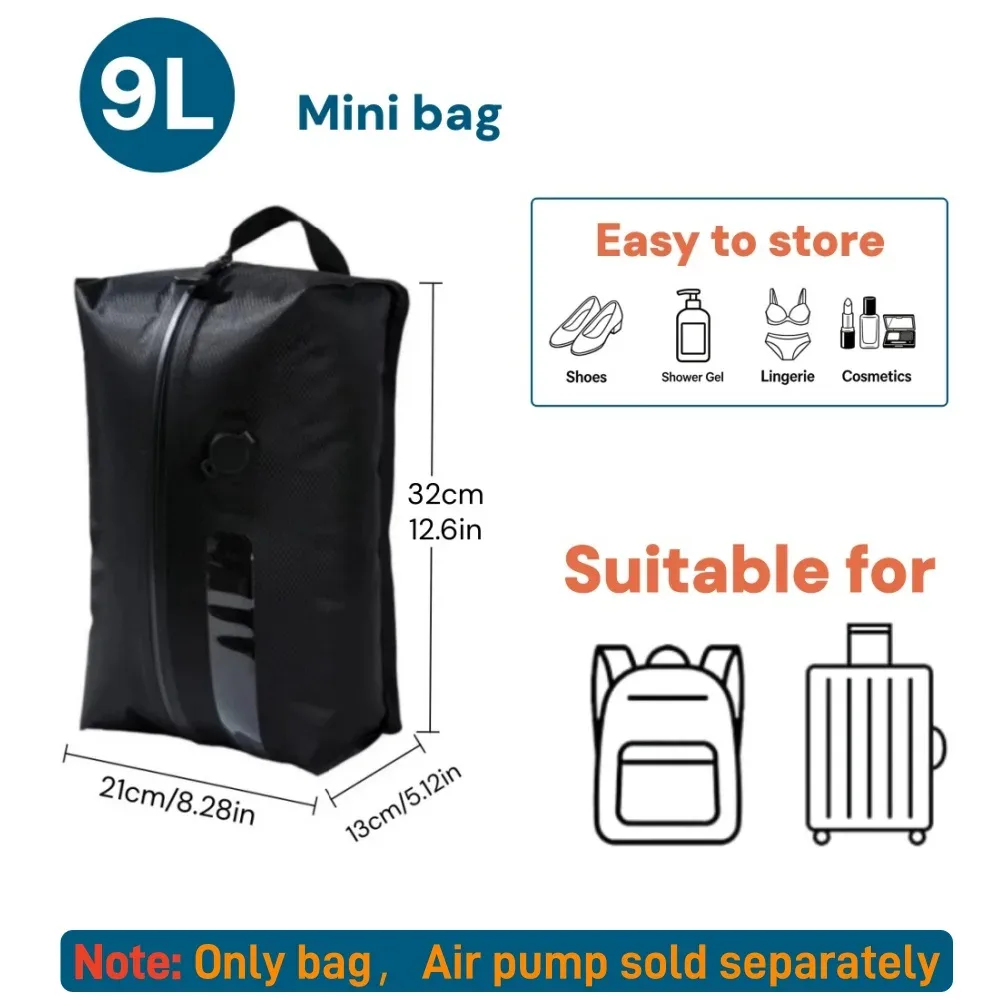 sacs de compression de voyage, sacs de rangement sous vide imperméables pour vêtements et valises, sacs gain de place pour les essentiels de voyage et de déménagement,voyage & avion accessoire,vacances indispensable
