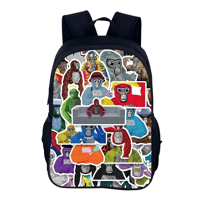sac à dos scolaire gorilla tag, mochila gorilla tag, sac à dos pour étudiant, cadeau de noël