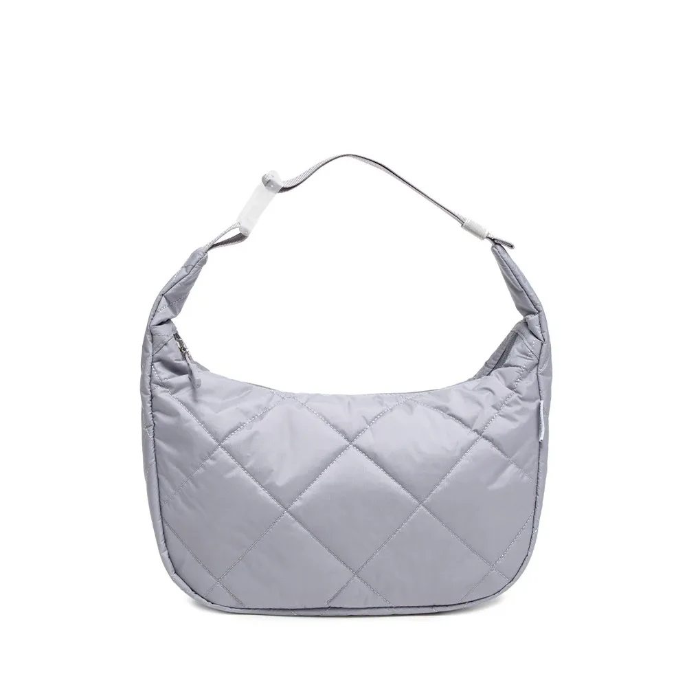 grand sac isotherme matelassé tendance pour femme, sac fourre-tout thermique imperméable pour le bureau, boîte à bento avec sangle