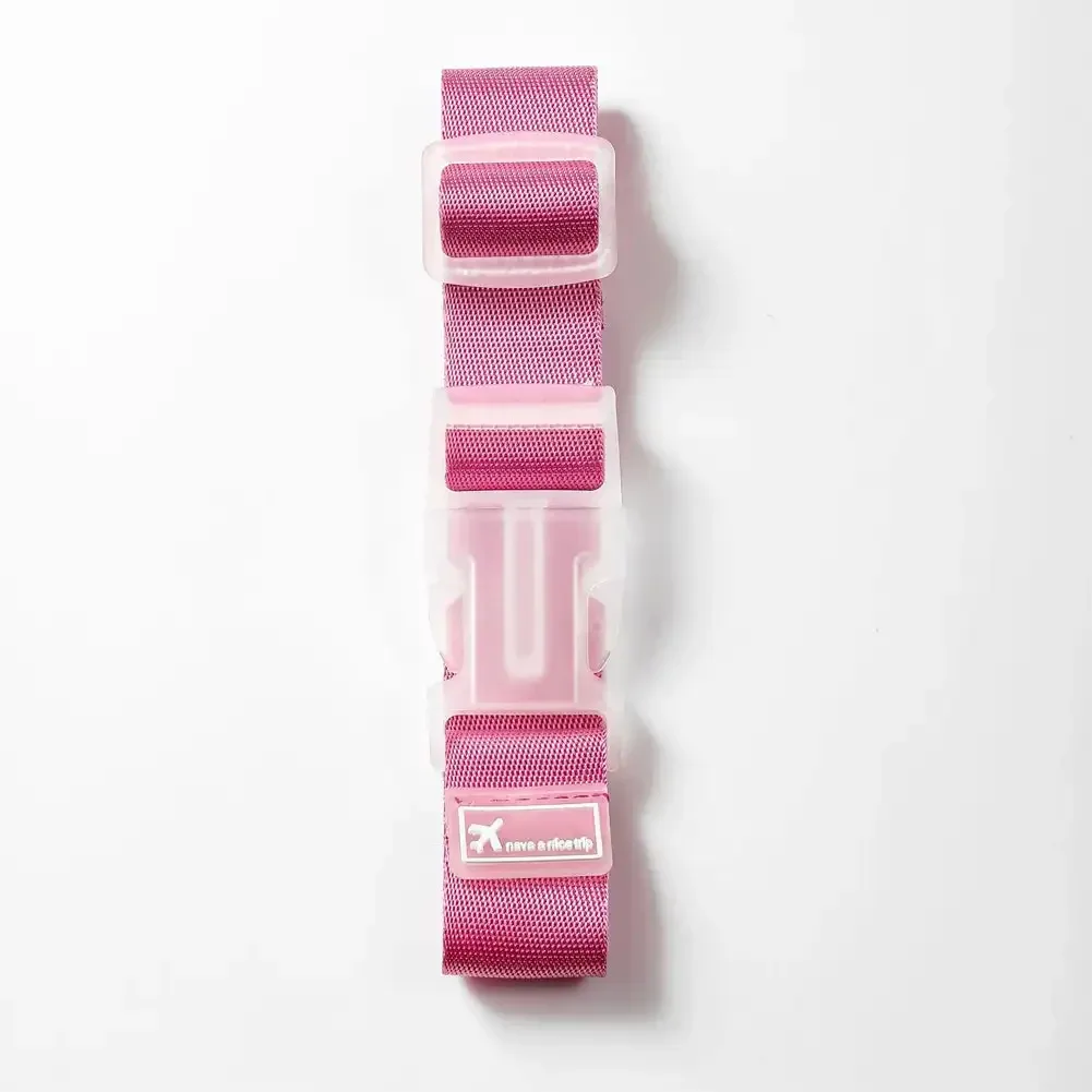 sangles de bagages réglables en nylon pour valises, clip à ressort en métal, ceinture de bagage environnemental pour sacs à main, vêtements de brouette